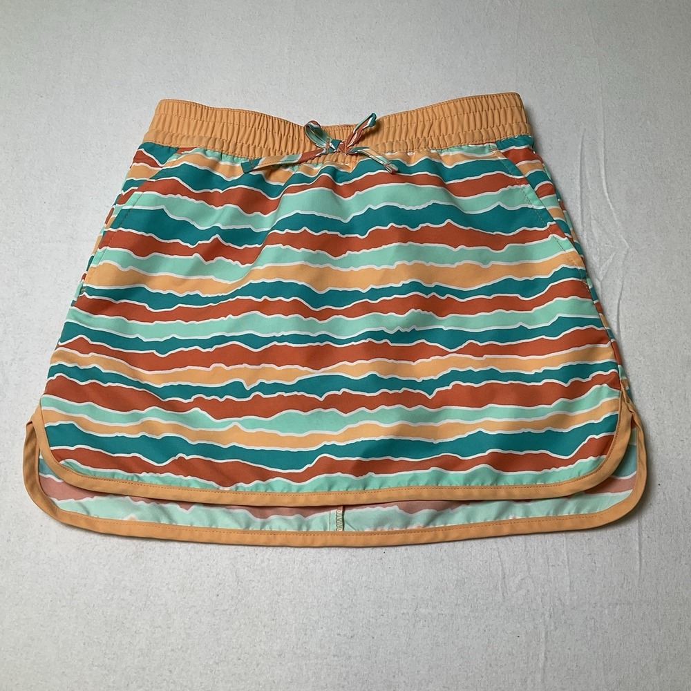 Columbia Girls Omni-Shade SPF UPF Skort Shorts Pull On S 7/8 great for pool 633